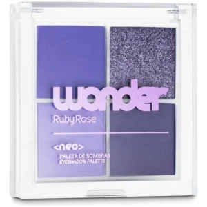 Paleta De Sombras Neo Wonder Ruby Rose Lançamento